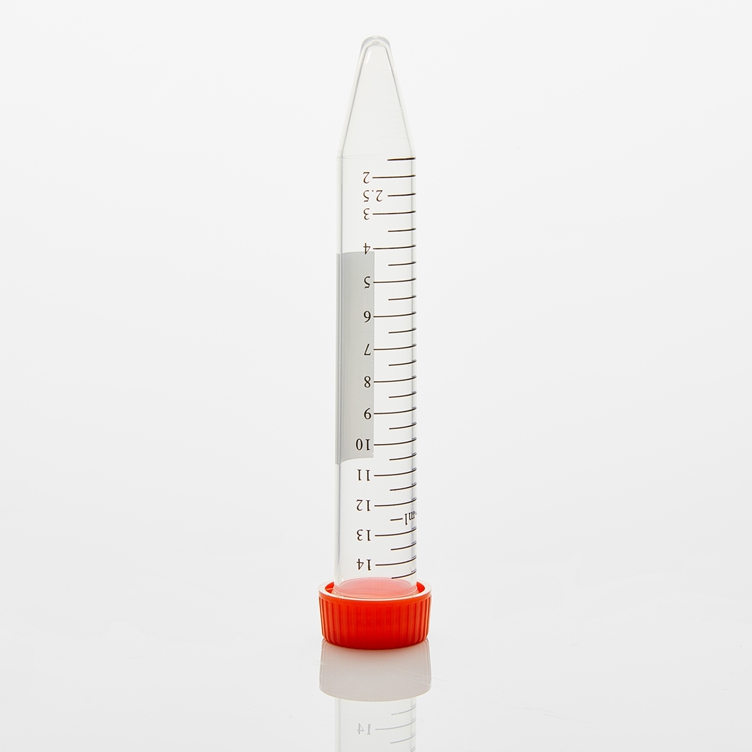 15ml Centrifuge Tube Orange cover