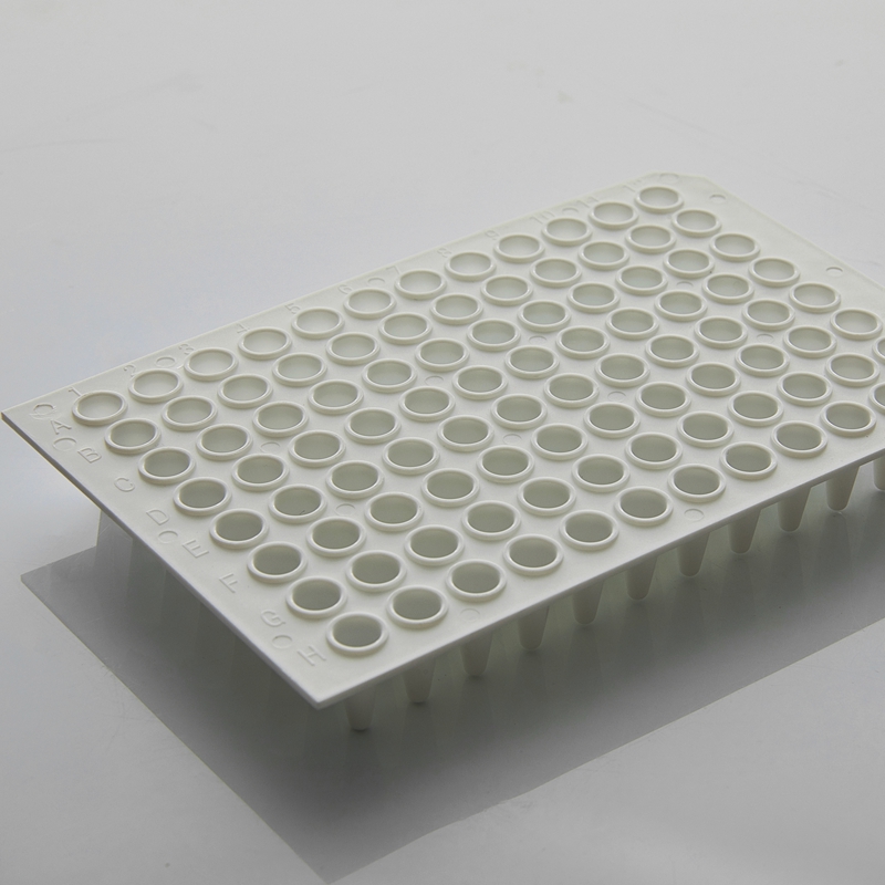 Roche 0.1ml Pcr Plate None Skirt White Color